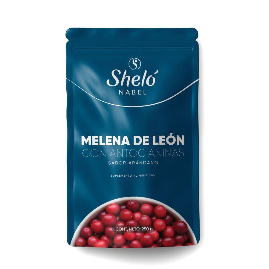 Melena de León con Antocianinas